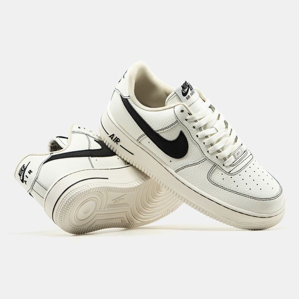 Nike Air Force 1 Cream Black nk-22242-41 фото