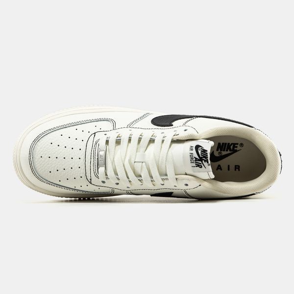 Nike Air Force 1 Cream Black nk-22242-41 фото