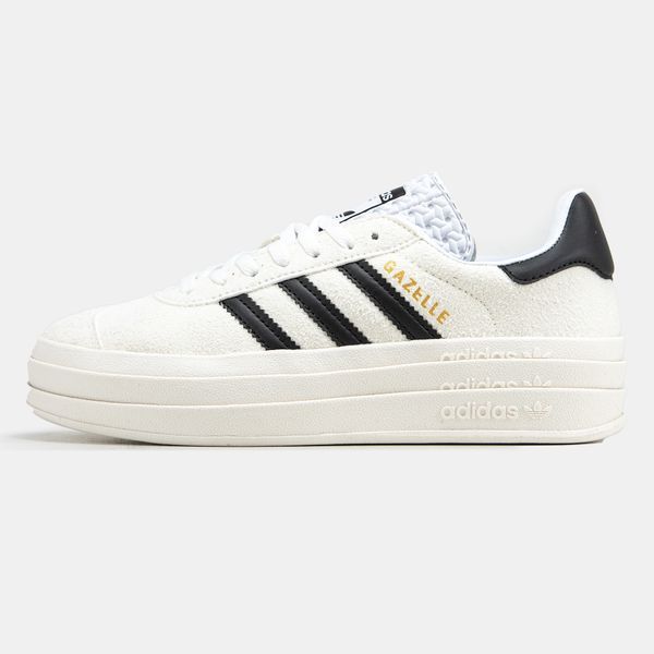 Adidas Gazelle Bold Platform White Black ad-12094-39 фото
