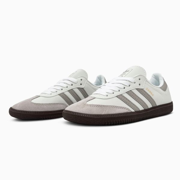 Adidas Samba White Grey ad-20418-36 фото