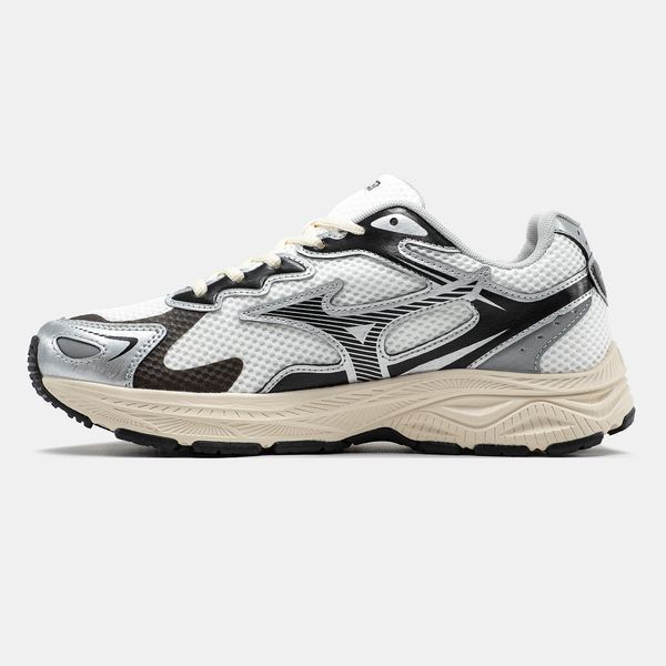 Mizuno Racer S White Silver Black mn-20081-40 фото